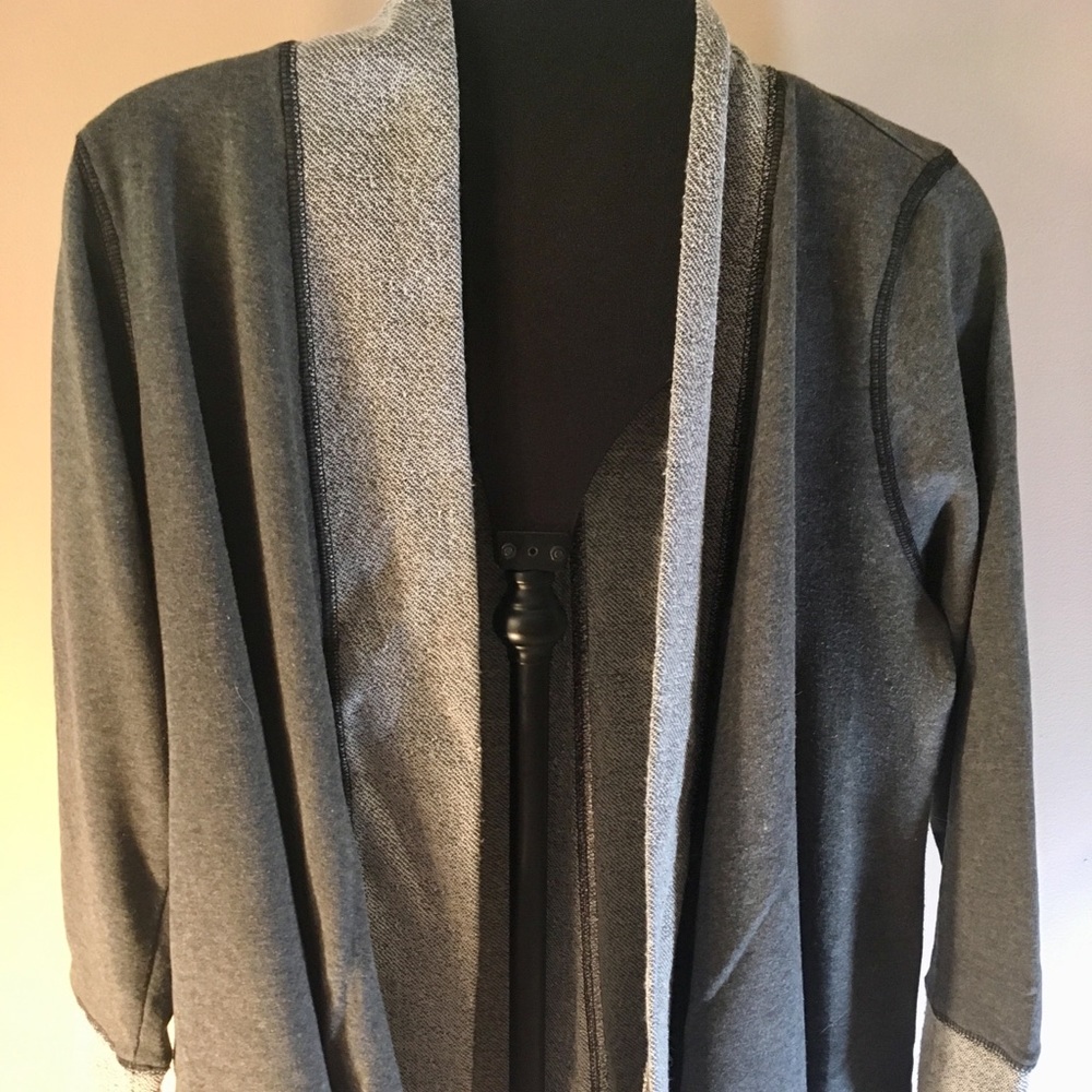 One World Grey & Charcoal Sweater